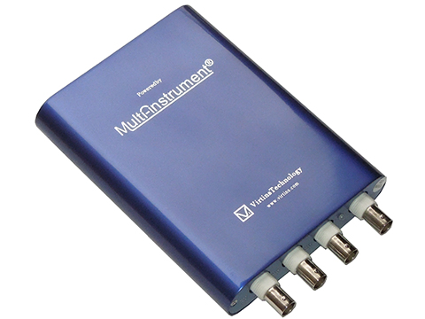 VT DSO-2810E: 电脑USB示波器、频谱分析仪、任意波形信号发生器