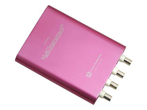 VT DSO-2820E: 电脑USB示波器、频谱分析仪、任意波形信号发生器