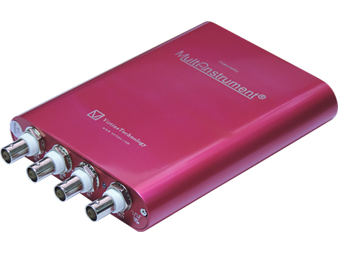 VT DSO-2A20: 电脑USB示波器、频谱分析仪、任意波形信号发生器